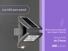 Lutec Luz Led Exterior Con Panel Solar Detector Movimiento P9011 5