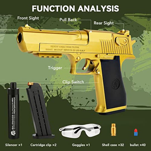 Sarvayoni Soft Foam Toy Gun with Bullets 4