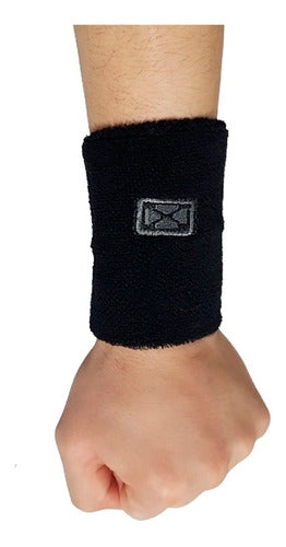 Pair of Sox Cotton Sports Towel Wristbands 4