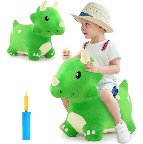 iPlay, iLearn Bouncy Pals Kids Dinosaur Hopper Toys, Toddler 0