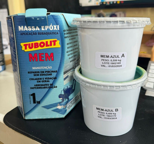 Massa Epoxi Tubolit Mem - 1kg 4