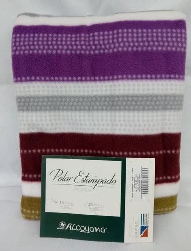 Alcoyana Printed Polar Blanket 1 1/2 Bed Size 3