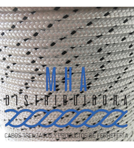 MHA Distribuidora Polypropylene Rope 18 Mm X 100 Mt Braided Resists 1480kg 2