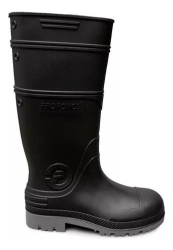 Proforce Black PVC Boot with Steel Toe 0