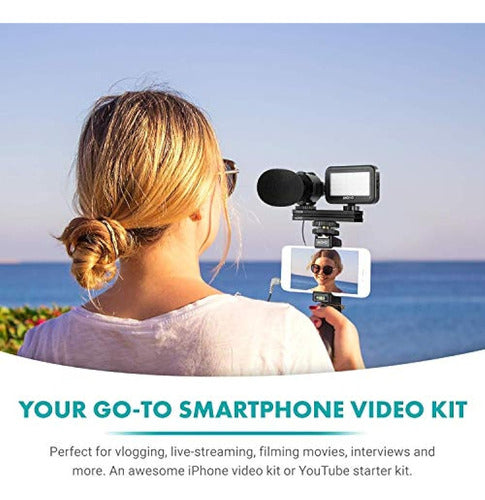 Movo Smartphone Video Rig Kit V7 Con Trípode, Grip Rig, Micr 1