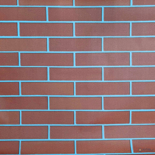 Atrix Adhesive Vinyl Brick Gray Wall Paper 122x7m Ax® 3