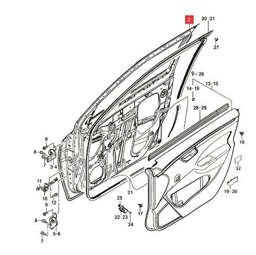 Puerta Delantera Izq. Suzuki Swift 2014-15 Ga (india) 0