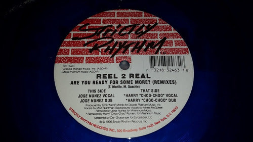 Reel 2 Real Are You Ready For Some More Vinilo Maxi Azul 1