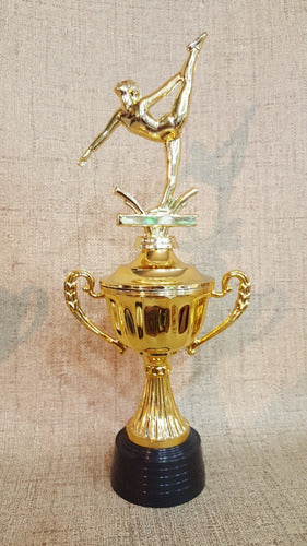 Copa Plástica Con Asas Danza Danzas Trofeo 30cm 1