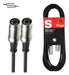 Cable Midi Punta Metalica Profesional - 3m -  Simisol 0