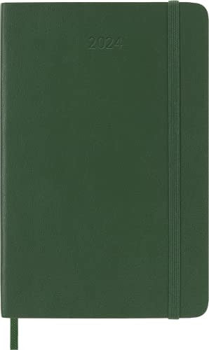 Moleskine 2024 Daily Planner, Soft Cover, Myrtle Green 1