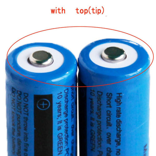 UltraFire 4pc 18650 Rechargeable Battery 3000mAh 3.7V Li-ion 1