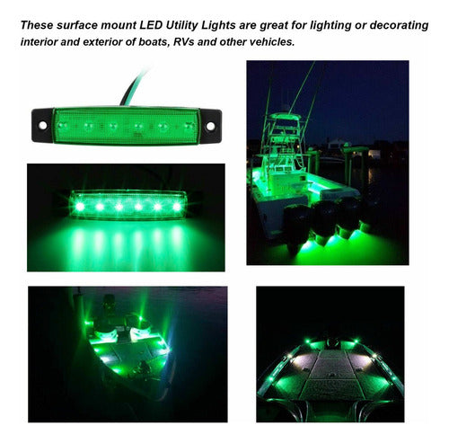 LED Courtesy Navigation Light (Green) for Boat, Yacht, Motorhome 5