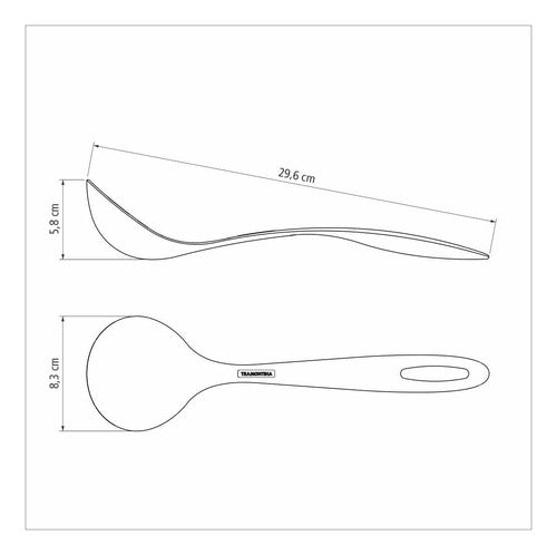 Utensilios Tramontina X 3 Unidades!! Especial Para Teflon! 7