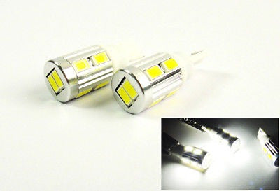 2 X T10 168 194 W5w Samsung 10 Smd Led Placa Luz Blanco Para 0