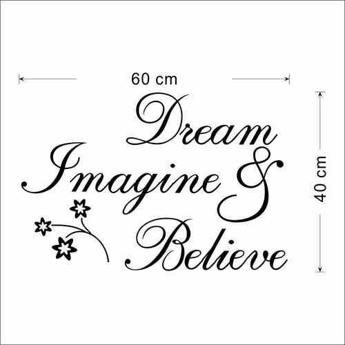 Witkey Dream Imagina Sticker Decoración Pared 5