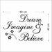 Witkey Dream Imagina Sticker Decoración Pared 5