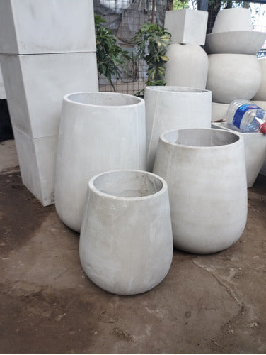Cement Plant Pots 1