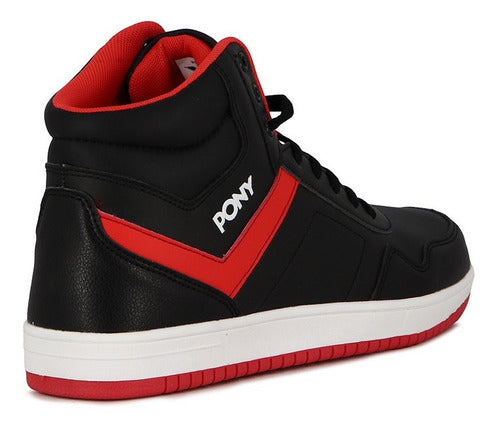 Pony Champion Men's Lifestyle City Wings - Black/Red 2