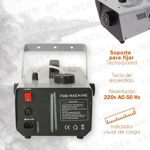 Roadlight 900W Smoke Machine with Wireless Remote Control 2