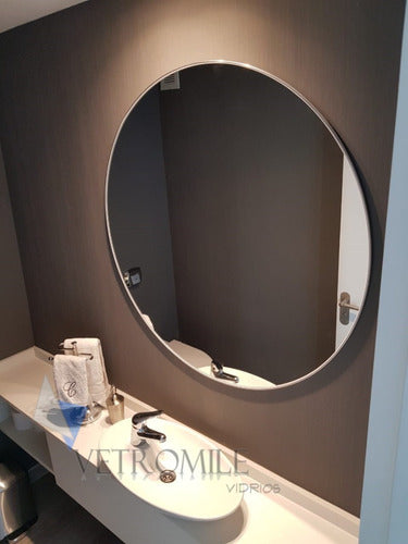 Vetromile Vidrios Round Mirror 60cm with Custom Frame 5