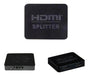 Caja Splitter Hdmi 1 X 2 Activa Alta Definición Premium 4k 1