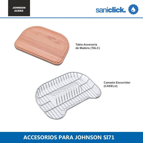 Johnson Combo Accessories Escurridor Tabla Si71 1