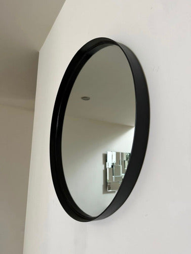 CristalinoDeco Round Decorative Iron-Like Mirror 60cm 5