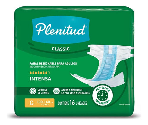 Plenitud Classic Diaper X 64 U (Pack of 4) 1