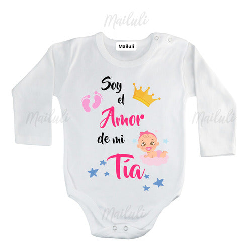 Mailuli Body Personalizado De Bebé + Caja Obsequio Regalo 6