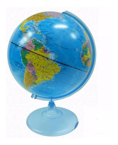 Gloter Globe Terraqueo 20 Cm Politico Base Plastico Ideal Regalo 0