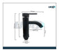 UDG Bathroom Basin Mixer Tap Water Saver 6