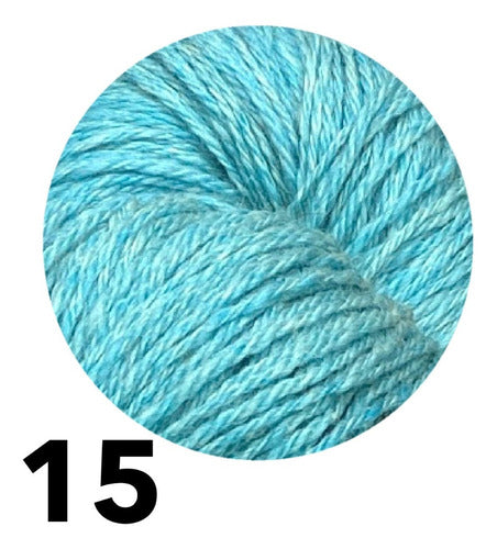 1 Skein of 100% Sheep Wool Yarn - Meriland - 150g 6