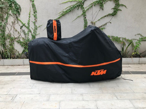 MX1-COVERS KTM Duke 250 390 Adventure Motorcycle Cover with Topcase 6