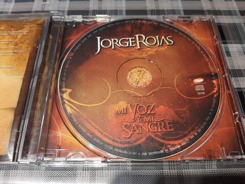 Jorge Rojas - Mi Voz Y Mi Sangre - Cd Original Impecable 1