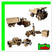 Camion Minero Carga Puzzle 3d Madera Armar Rompecabezas 3