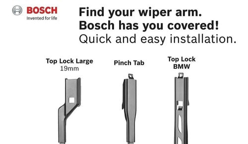 Bosch Aerofit Multi Windshield Wiper Kit for Audi Q2 1991-2000 3