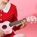 Donner Soprano Ukulele Kit for Beginners for Kids, Pink 3