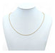 18k Gold Plated Force Link Chain 50cm by Cracco Jewelry 0