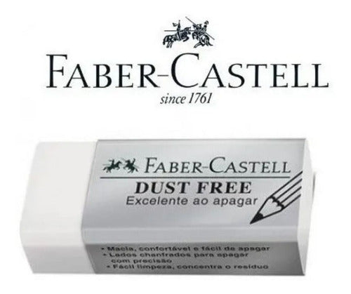 Borracha Macia Precisa Dust Free Grande Faber Castell 1