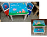 Crecer en Colores Combo Mesa Infantil + Dos Sillas + Banquito Escalera 4