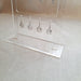 Earring Display Stand for Hanging and Hoop Earrings 4 Pairs Jewelry 3