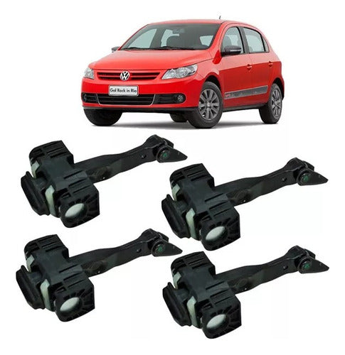 Vespoli Kit X4 Door Limiters Front+Rear VW Gol Trend Voyage 0