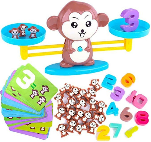 Juego Educativo Balanza Monito Con 3 Niveles Toy Store 0