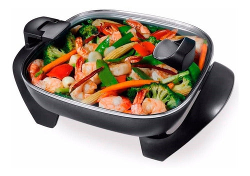 Winco Electric Frying Pan Multi-Cooker Grill Pizza Maker 2