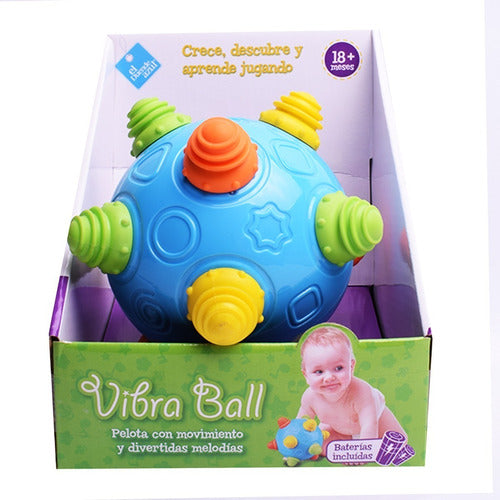 El Duende Azul Pelota Vibradora Saltarina Para Bebe Didactico Vibra Ball 0