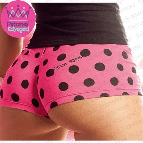 Molde Patron Panty Culotte Brasilero Con Plieguesmod.1170 1