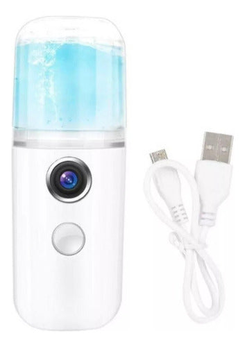 World Tech Vaporizador Facial Spray Rociador Hidratante Usb 3