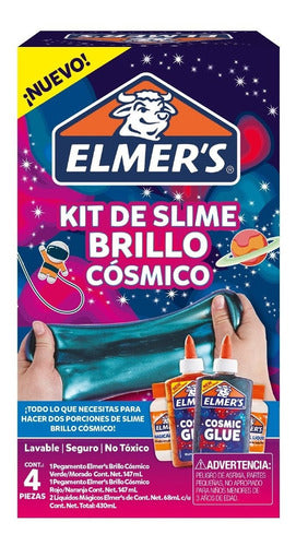 Elmer's Cosmic Glow Slime Kit - 4 Pieces Arts and Crafts 0