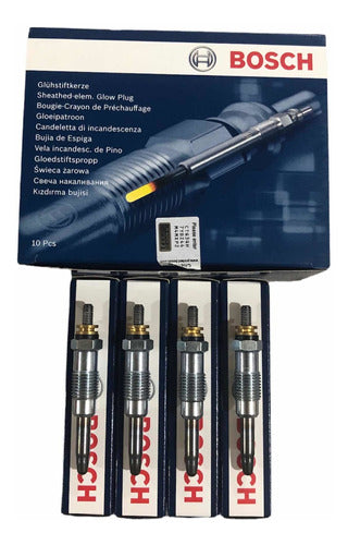 Bosch Glow Plug Set for Strada Adventure 1.9 Td 0